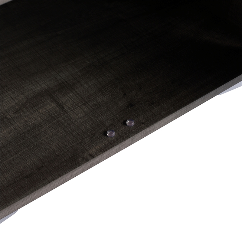 24 in. Single Vanity in Gray Oak finish with Solid Surface Resin White Sink