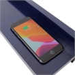 30 in. Blue Wireless Charging Shelf and Frameless Mirror Set
