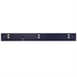 35 in. Blue Wireless Charging Shelf and Frameless Mirror Set