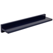 35 in. Blue Wireless Charging Shelf and Frameless Mirror Set