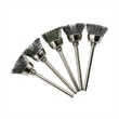 Moti Samarth Solid Wood Decor on Iron Stand in Sandblasted Gray (Set of 3)