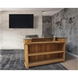 Manhattan Beach Solid Wood Kai Bar in Natural with Spot-Resistant Zinc Top