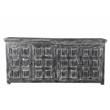 Martin Solid Wood 4 Door Sideboard in Gray