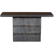 Sarah Solid Wood Console Table in Antique Brown Finish