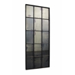 Sheridan Antique Mirror in Gray Metal