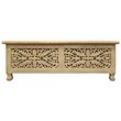 Carter Solid Wood Storage Chest in Ivory