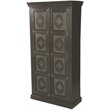 Pendleton Solid Wood 2 Door Cabinet in Brown