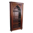 Frankfurt Solid Wood Wine Cabinet in Mahogany