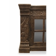 Crane Solid Wood 2 Door Hand-Carved Sideboard in Brown