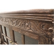 Crane Solid Wood 2 Door Hand-Carved Sideboard in Brown