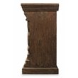 Crane Solid Wood 2 Door Hand-Carved Sideboard in Brown