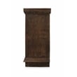 Manag Solid Wood 4 Door Sideboard with Hand-Carved Details in Brown