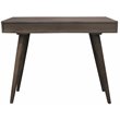 Benedict Acacia Solid Wood 2-Drawer Desk in Gray Wash Finish