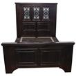 Durango Solid Wood Queen Bed in Brown