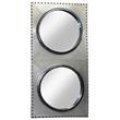 Orlando Cast Iron Sailor's Mirror in Silver