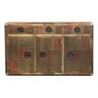 Mar Vista 3-Drawer 3-Door Sideboard with Copper Metal Cladding