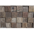Norwalk Solid Wood 4 Door Buffet with Mosaic Detail in Brown