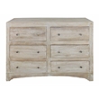 Casper 6-Drawer Solid Wood Dresser in Natural Finish