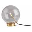 Olivia Uno Single Bulb Table Lamp in Solid Brass Metal