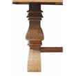 Tadashi Solid Wood Dining Table Set with 4 Phelps Gray Arm Chairs