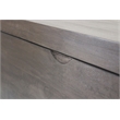 Anaheim Amanpour Solid Wood Storage Chest in Ash