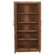 Fernious Tall Cabinet in Natural Finish on Mango Solid Wood
