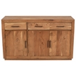 Fernious 3 Drawer 3 Door Sideboard in Natural Finish on Mango Solid Wood