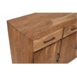 Fernious 3 Drawer 3 Door Sideboard in Natural Finish on Mango Solid Wood