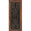 Arvada 6 Cast Iron Door Buffet on Mango Solid Wood in Brown