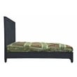 Gridley Mango Solid Wood Hand-Carved Queen Size Bed in Gray Wash