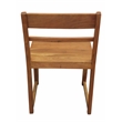Fernious Dining Chair on Mango Solid Wood in Natural Finish - 2 Piece Set