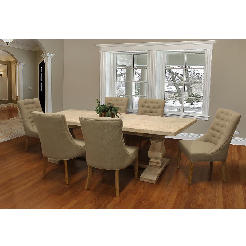 Benedict 7-Piece Dining Set With 83