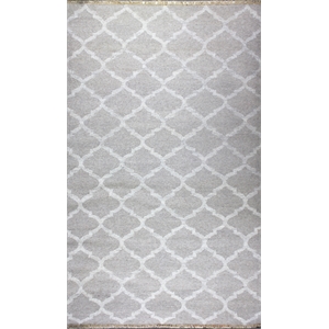 Kilim 23 Natural 8X11 Handwoven Wool Area Rug