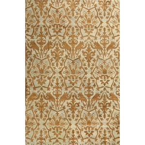 Belize 01 8X11 Light Brown Handtufted Wool Area Rug