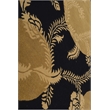 Dahlia 04 4X6 Black Handtufted Wool Area Rug