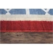 Kilim 04 5X8 Blue Handwoven Wool Area Rug