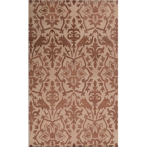 Belize 01 9.6X13 Beige Handtufted Wool Area Rug