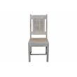 Benedict 9-Piece Extension Dining Table Set with 8 Chairs in Ivory Finish