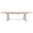 Benedict 9-Piece Extension Dining Table Set with 8 Chairs in White Wash Finish
