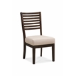 Prescott 7-Piece Dining Table Set with 6 Solid Wood Chairs in Two-Tone Brown
