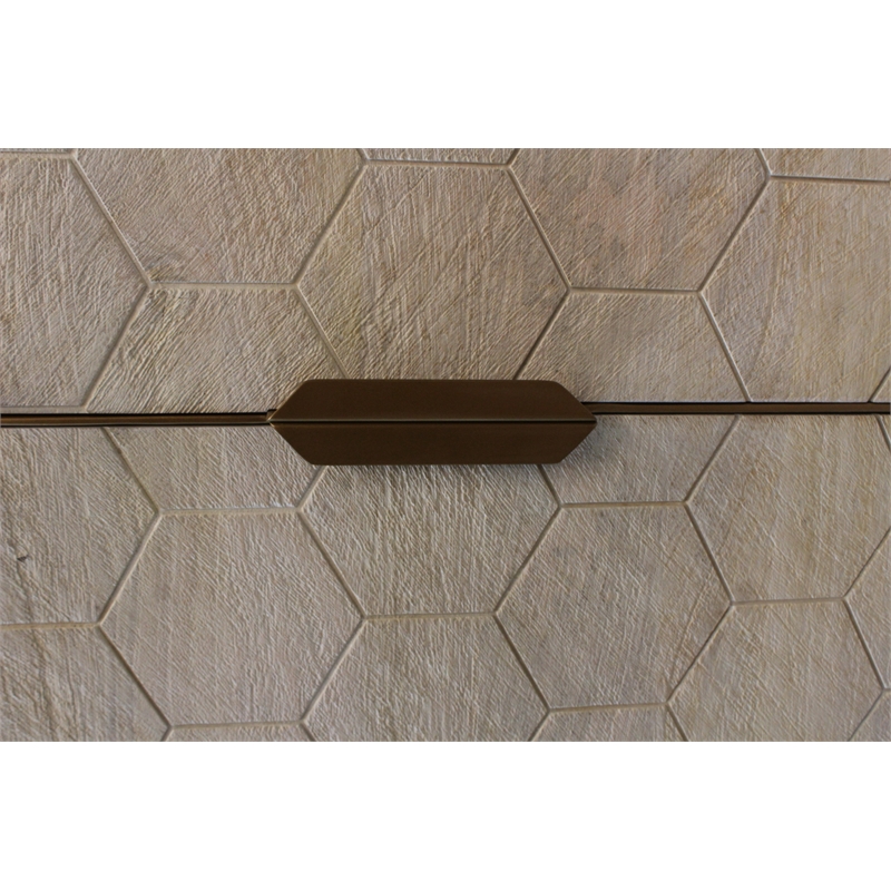 Harlow Multi-Color Solid Wood 72