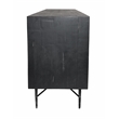 Samara 6-Door Recycled Pine Wood Sideboard with an Iron Base