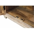 Jenna 2-Door Solid Wood Nightstand in a Distressed White Finish