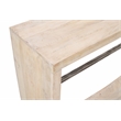 Montez 4-Piece Solid Wood Bar Table and Stools Set in Brushed White Finish