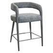 Cole 5 Piece Gathering Set With Counter Table And 4 Galway Grey Counter Chairs