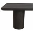 Sullivan Solid Wood Rectangular Coffee Table in Dark Brown Finish