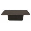 Odin Cocktail Table in Modern Espresso Finish on Mango Solid Wood