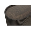 Odin 3-Door Sideboard in Mango Solid Wood in Modern Espresso Finish