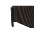 Odin 3-Door Sideboard in Mango Solid Wood in Modern Espresso Finish