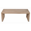 Argyle 3-Piece Cocktail Table Modern Light Ash Ivory Finish Reclaimed Solid Wood